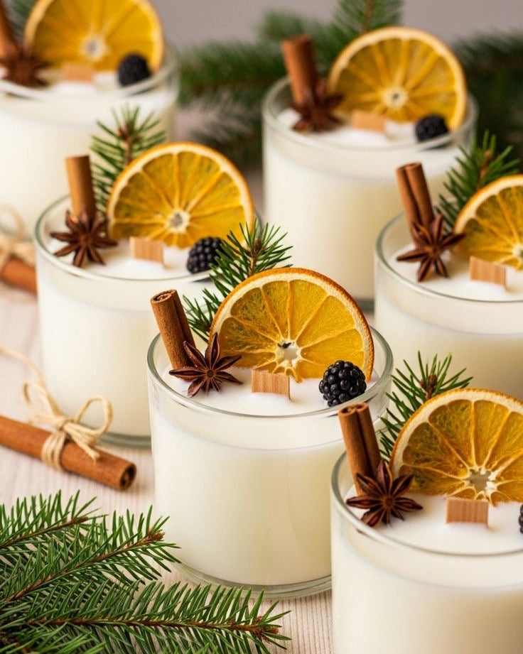 Taller Velas y cerámica de Navidad